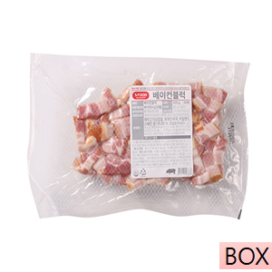 회원용(당일발송)  베이컨 블럭(막대썰기) 500g 1박스 20팩