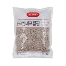 회원용(당일발송) 포크엔비프탑핑1kg