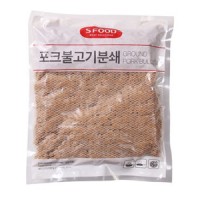 회원용(당일발송) 포크불고기분쇄1kg