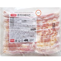 에쓰푸드 베이컨 3m슬라이스 1kg 피자 브런치 베이커리 수제버거 샌드위치 파스타