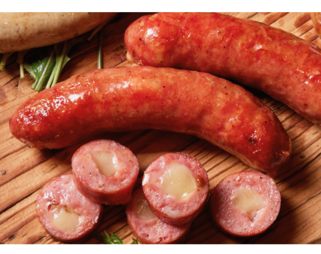 에쓰푸드 케제크라이너 560(냉동)(돈장) 오스트리아식에멘탈 치즈 소시지