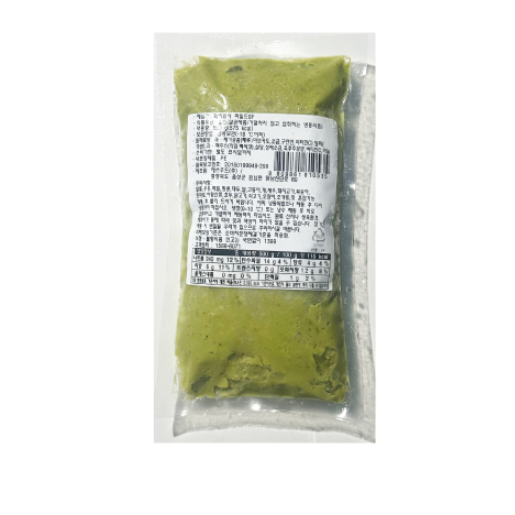 에쓰푸드 과카몰리 마일드SF 500g(냉동)멕시칸퀘사디아 부리또 샌드위치 타코 나쵸디핑