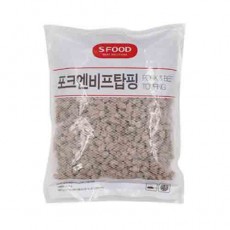 에쓰푸드 포크엔비프탑핑1kg(