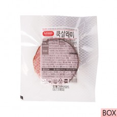 회원용 쿡살라미슬라이스200g 25팩(1팩당4,140원)