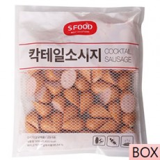 회원용(당일발송) 칵테일 소세지500(사선) (20팩)(1팩당6,650원)