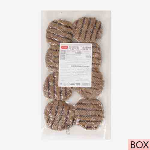 회원용 리얼직화그릴함박(80gx8입) 640g 10팩(1팩9,500당원)